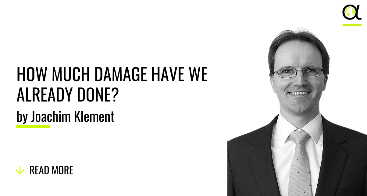 How much damage have we already done? Intalcon